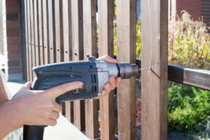 wood fence